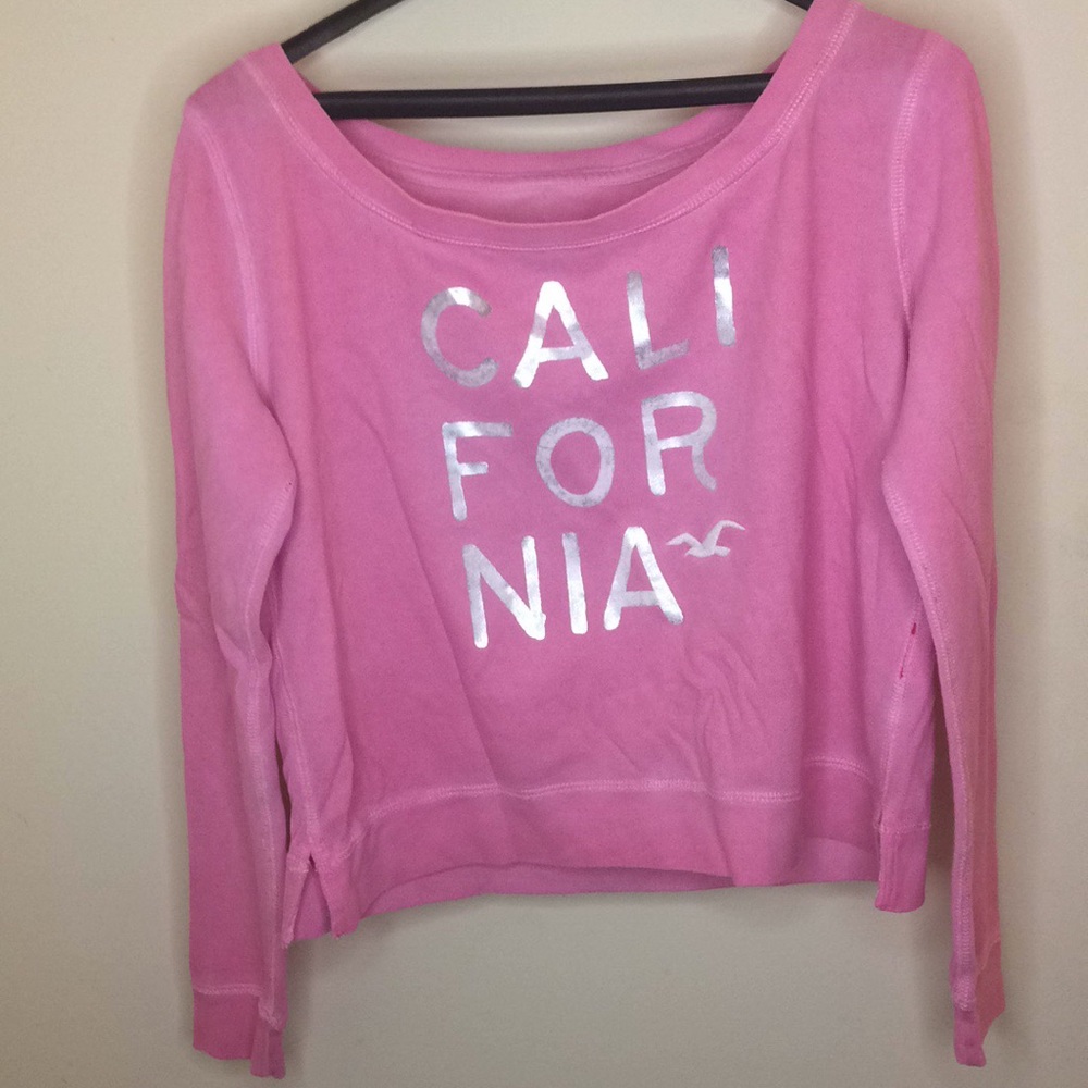 Pink Hollister California Sweatershirt